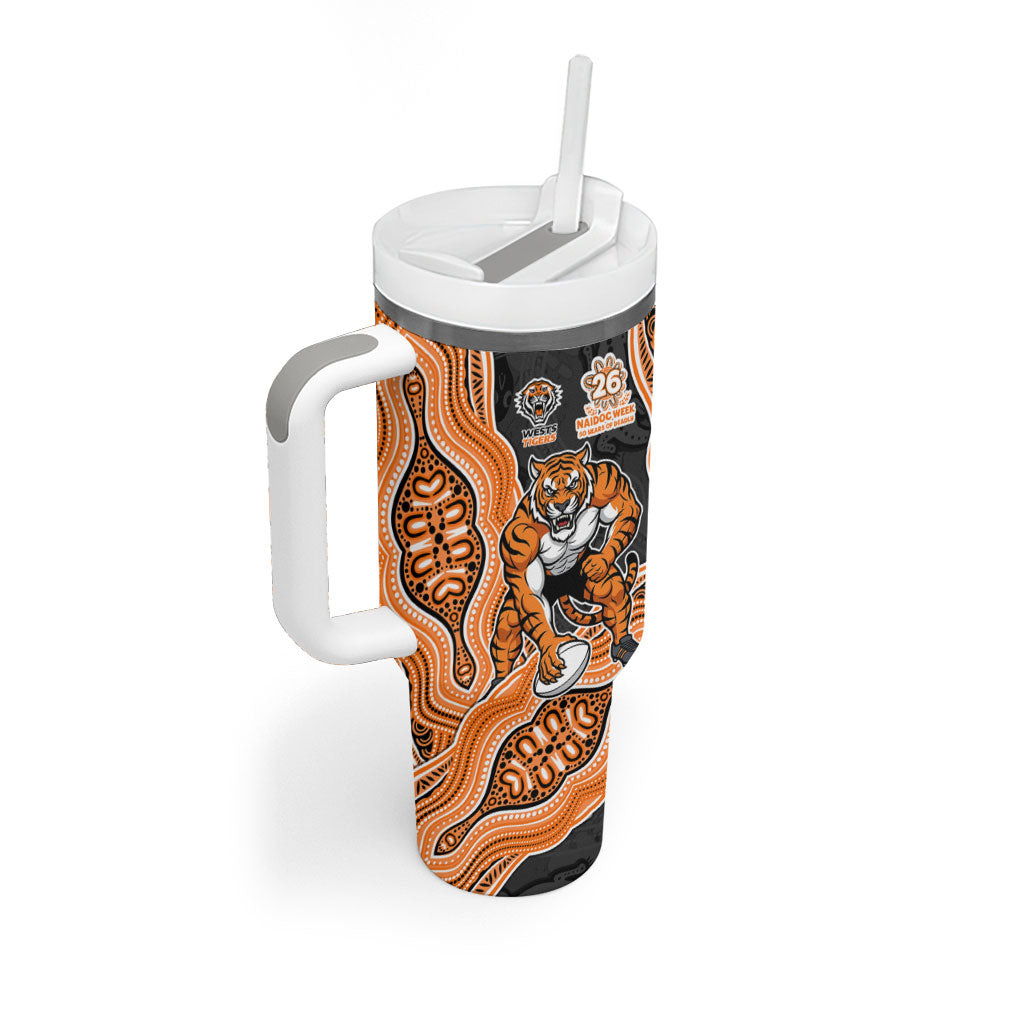 Wests Tigers NAIDOC Week 2026 Tumbler With Handle First Nations of Australia Aboriginal Mascot Rugby
