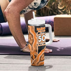 Wests Tigers NAIDOC Week 2026 Tumbler With Handle First Nations of Australia Aboriginal Mascot Rugby