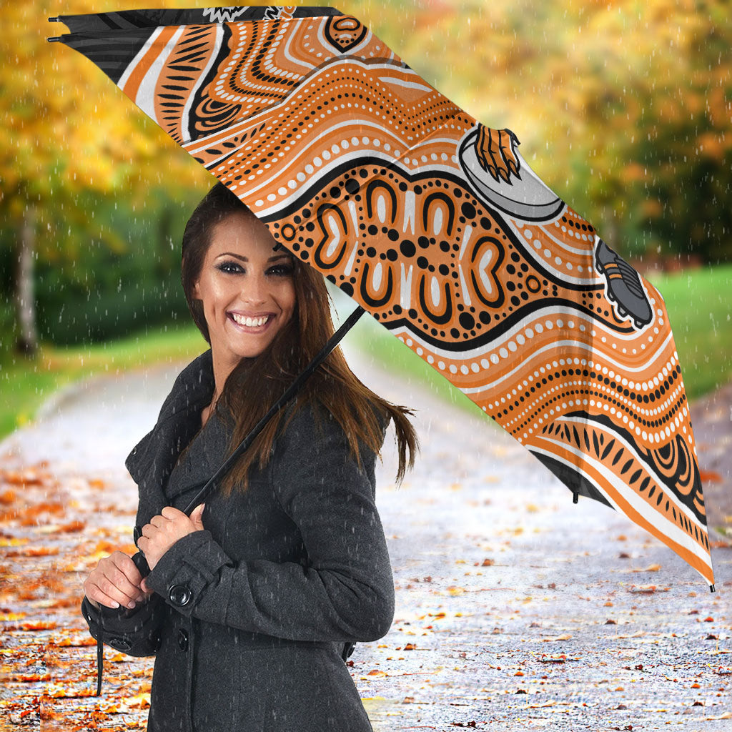 Wests Tigers NAIDOC Week 2026 Umbrella First Nations of Australia Aboriginal Mascot Rugby