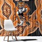 Wests Tigers NAIDOC Week 2026 Window Curtain First Nations of Australia Aboriginal Mascot Rugby