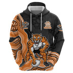 Wests Tigers NAIDOC Week 2026 Zip Hoodie First Nations of Australia Aboriginal Mascot Rugby