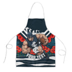 Personalised Carlton Blues ANZAC Apron Military Remembrance Australian Football Mascot Camouflage
