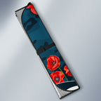 Personalised Carlton Blues ANZAC Auto Sun Shade Military Remembrance Australian Football Mascot Camouflage