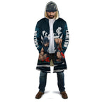 Personalised Carlton Blues ANZAC Cloak Military Remembrance Australian Football Mascot Camouflage