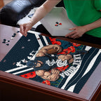 Personalised Carlton Blues ANZAC Puzzle Military Remembrance Australian Football Mascot Camouflage
