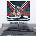Personalised Carlton Blues ANZAC Tapestry Military Remembrance Australian Football Mascot Camouflage