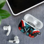 Personalised Port Adelaide Power ANZAC AirPods Case Military Remembrance Australian Football Mascot Camouflage