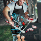 Personalised Port Adelaide Power ANZAC Apron Military Remembrance Australian Football Mascot Camouflage