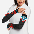 Personalised Port Adelaide Power ANZAC Arm Sleeves Military Remembrance Australian Football Mascot Camouflage
