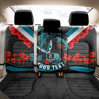 Personalised Port Adelaide Power ANZAC Back Car Seat Cover Military Remembrance Australian Football Mascot Camouflage