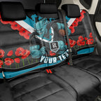 Personalised Port Adelaide Power ANZAC Back Car Seat Cover Military Remembrance Australian Football Mascot Camouflage