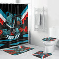 Personalised Port Adelaide Power ANZAC Bathroom Set Military Remembrance Australian Football Mascot Camouflage
