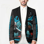 Personalised Port Adelaide Power ANZAC Blazer Military Remembrance Australian Football Mascot Camouflage