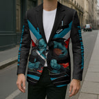 Personalised Port Adelaide Power ANZAC Blazer Military Remembrance Australian Football Mascot Camouflage