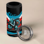Personalised Port Adelaide Power ANZAC 4 in 1 Can Cooler Tumbler Military Remembrance Australian Football Mascot Camouflage