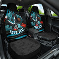 Personalised Port Adelaide Power ANZAC Car Seat Cover Military Remembrance Australian Football Mascot Camouflage