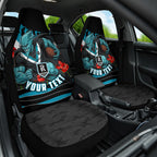 Personalised Port Adelaide Power ANZAC Car Seat Cover Military Remembrance Australian Football Mascot Camouflage