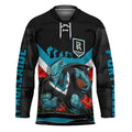 Personalised Port Adelaide Power ANZAC Hockey Jersey Military Remembrance Australian Football Mascot Camouflage