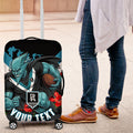Personalised Port Adelaide Power ANZAC Luggage Cover Military Remembrance Australian Football Mascot Camouflage