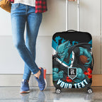 Personalised Port Adelaide Power ANZAC Luggage Cover Military Remembrance Australian Football Mascot Camouflage