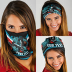 Personalised Port Adelaide Power ANZAC Neck Gaiter Military Remembrance Australian Football Mascot Camouflage
