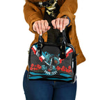 Personalised Port Adelaide Power ANZAC Shoulder Handbag Military Remembrance Australian Football Mascot Camouflage