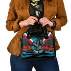 Personalised Port Adelaide Power ANZAC Shoulder Handbag Military Remembrance Australian Football Mascot Camouflage