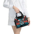 Personalised Port Adelaide Power ANZAC Shoulder Handbag Military Remembrance Australian Football Mascot Camouflage