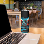 Personalised Port Adelaide Power ANZAC Skinny Tumbler Military Remembrance Australian Football Mascot Camouflage