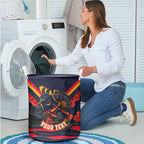 Personalised Adelaide Crows ANZAC Laundry Basket Military Remembrance Australian Football Mascot Camouflage