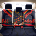 Personalised Adelaide Crows ANZAC Back Car Seat Cover Military Remembrance Australian Football Mascot Camouflage