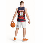 Personalised Adelaide Crows ANZAC Basketball Jersey Military Remembrance Australian Football Mascot Camouflage