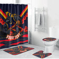 Personalised Adelaide Crows ANZAC Bathroom Set Military Remembrance Australian Football Mascot Camouflage
