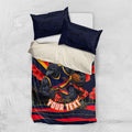 Personalised Adelaide Crows ANZAC Bedding Set Military Remembrance Australian Football Mascot Camouflage