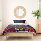 Personalised Adelaide Crows ANZAC Bedding Set Military Remembrance Australian Football Mascot Camouflage