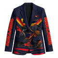 Personalised Adelaide Crows ANZAC Blazer Military Remembrance Australian Football Mascot Camouflage