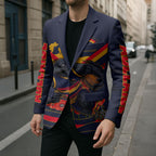 Personalised Adelaide Crows ANZAC Blazer Military Remembrance Australian Football Mascot Camouflage