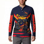 Personalised Adelaide Crows ANZAC Button Sweatshirt Military Remembrance Australian Football Mascot Camouflage