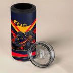 Personalised Adelaide Crows ANZAC 4 in 1 Can Cooler Tumbler Military Remembrance Australian Football Mascot Camouflage