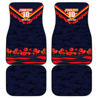 Personalised Adelaide Crows ANZAC Car Mats Military Remembrance Australian Football Mascot Camouflage