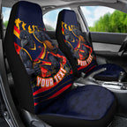 Personalised Adelaide Crows ANZAC Car Seat Cover Military Remembrance Australian Football Mascot Camouflage