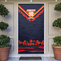 Personalised Adelaide Crows ANZAC Door Cover Military Remembrance Australian Football Mascot Camouflage