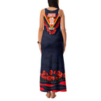 Personalised Adelaide Crows ANZAC Family Matching Tank Maxi Dress and Hawaiian Shirt Military Remembrance Australian Football Mascot Camouflage