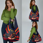 Personalised Adelaide Crows ANZAC Grocery Bag Military Remembrance Australian Football Mascot Camouflage