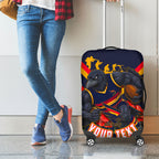 Personalised Adelaide Crows ANZAC Luggage Cover Military Remembrance Australian Football Mascot Camouflage