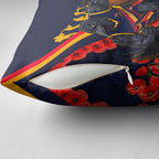 Personalised Adelaide Crows ANZAC Pillow Cover Military Remembrance Australian Football Mascot Camouflage