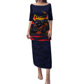 Personalised Adelaide Crows ANZAC Puletasi Military Remembrance Australian Football Mascot Camouflage