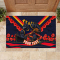 Personalised Adelaide Crows ANZAC Rubber Doormat Military Remembrance Australian Football Mascot Camouflage