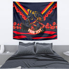 Personalised Adelaide Crows ANZAC Tapestry Military Remembrance Australian Football Mascot Camouflage