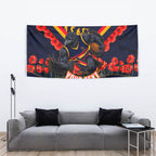 Personalised Adelaide Crows ANZAC Tapestry Military Remembrance Australian Football Mascot Camouflage